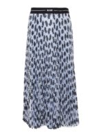 Gonna plissettata in twill