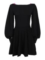 Abito corto in misto viscosa