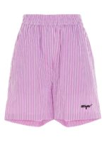 Bermuda a righe fucsia