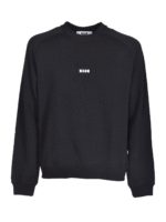 Felpa logo in rilievo nera