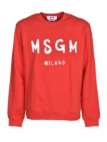 Felpa logo painting rossa