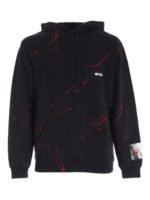 Felpa x Dario Argento nera con logo