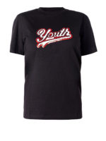 T-shirt in jersey con paillettes