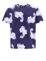 T-shirt con stampa tie dye