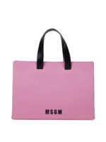 Tote in pelle rosa