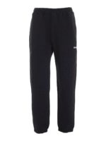 Pantaloni con stampa logo