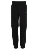 Joggers neri con zip