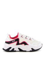 Sneakers in pelle e neoprene