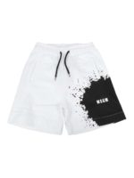 Shorts con macchia stampata