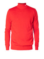 Pull a collo alto con dettaglio logo