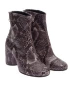 Stivaletto effetto rettile