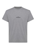 T-shirt con logo distorto