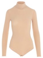 Body beige collo alto