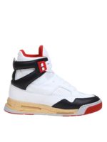 Sneakers ddstck in pelle di vitello bianche