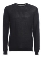 Girocollo in cotone rasato