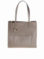 Borsa in pelle martellata