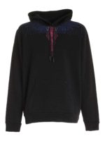 Felpa Bezier Wings nera