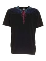 T-shirt Bezier Wings nera