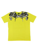 T-shirt con spire di serpente