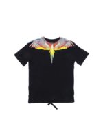 T-shirt Wings Multicolor nera