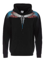 Felpa con logo Wings con cappuccio