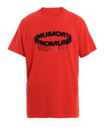 T-shirt rossa Otromundo Circle