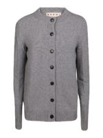 Cardigan in cashmere con maniche extra lunghe
