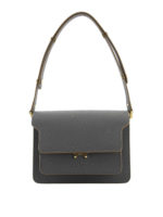 Borsa Trunk in pelle saffiano