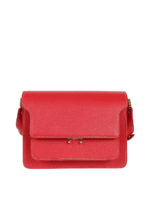 Trunk bag multi scomparto in pelle martellata