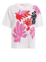 T-shirt con stampa a motivo Magnolia
