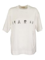 T-shirt con stampa lettering