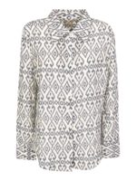 Camicia Mias stampata grigia