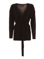 Max Mara Cardigan - Deruta - Studio Female Black S,L 100% Lana Virgen