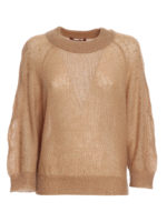 Max Mara Tapioca-Studio - Camel Female L 50% Mohair, 30% Poliamida, 20% Lana