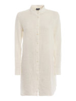 Copricostume Clemance in lino bianco