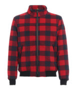 Giacca Country in nylon stretch a quadri