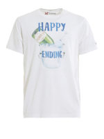 T-shirt Happy Ending in cotone