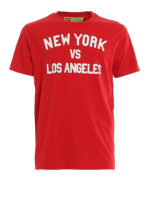 T-shirt in cotone New York vs Los Angeles