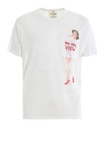 T-shirt Pin-up in lino