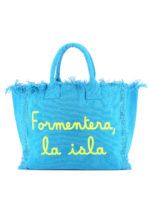 Borsa Vanity con ricamo Formentera La Isla