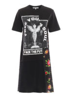 Abito destrutturato patchwork