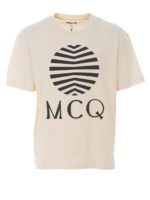 T-shirt con stampa sole giapponese