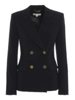 Blazer doppiopetto in cady