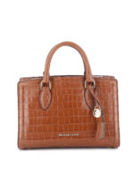 Bauletto Zoe medio in pelle stampa cocco