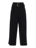 Pantaloni crop con cintura removibile