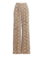 Pantaloni palazzo in cady