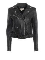 Giubbotto nero in nappa