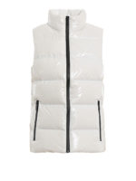 Piumino smanicato imbottito