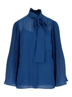 Camicia con dettaglio lavalliere