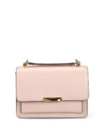 Borsa Jade L in pelle liscia rosa chiaro